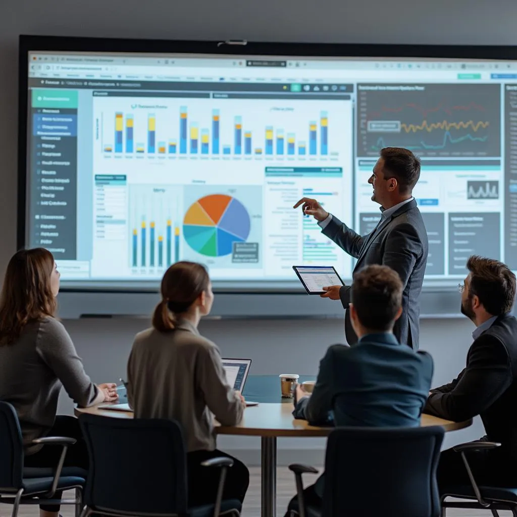 Séance de formation clients